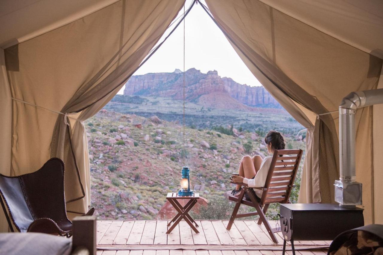 Under Canvas Zion Virgin Ngoại thất bức ảnh